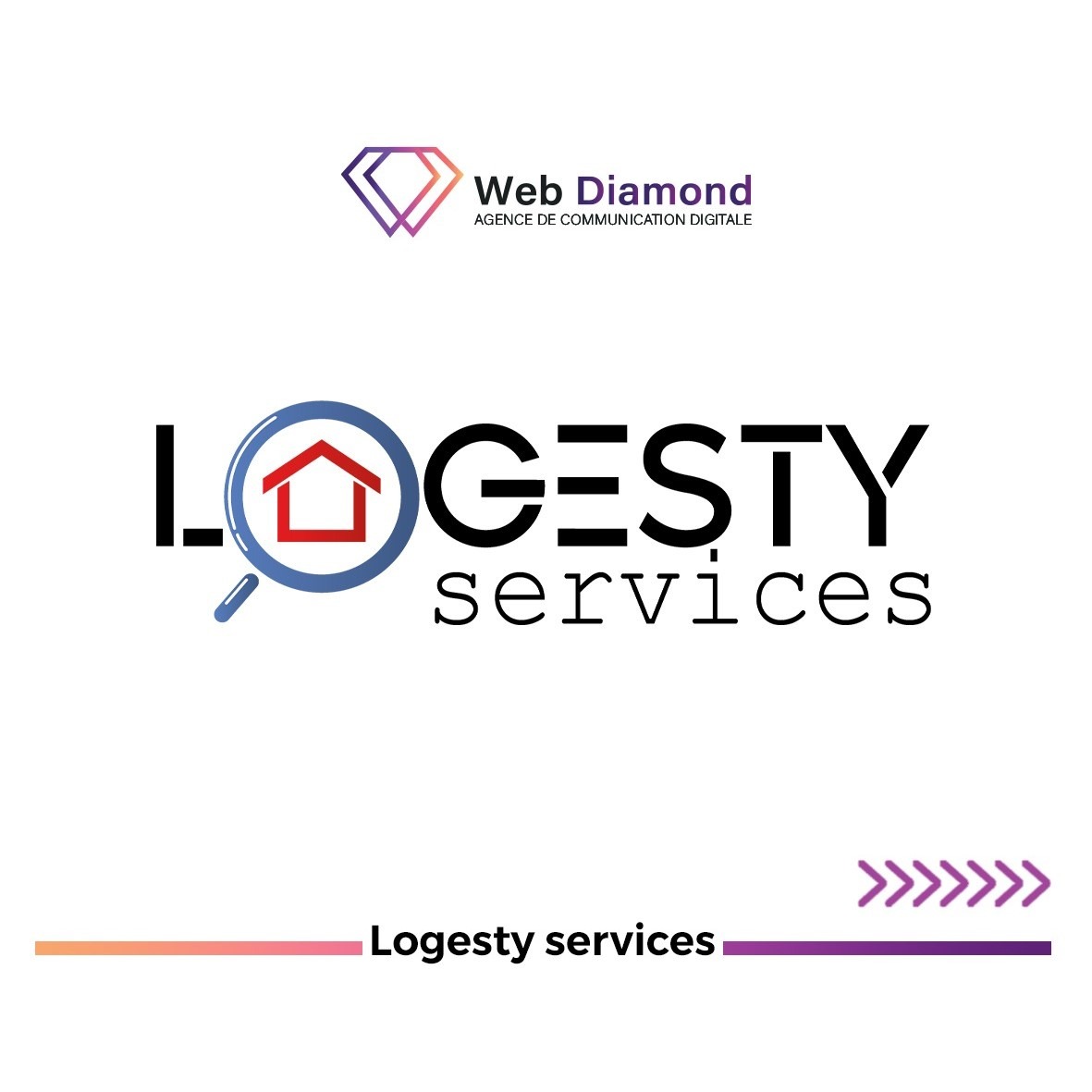 créer un logo logesty services
